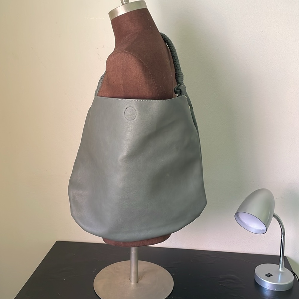 Anthropologie Leather Tote with Small Accesories Bag - Picture 8 of 8